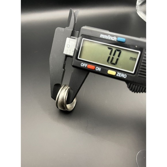 James Avery 925 Sterling Silver Monogram Ring Size 8.75 - Picture 8 of 11